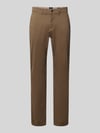 MCNEAL Straight Fit Hose mit Gesäßtaschen Taupe