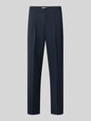 Casual Friday Hose mit elastischem Bund und Bügelfalten Modell 'MARC 2.0' Marine