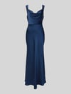 Laona Abendkleid aus Satin Dunkelblau