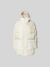 Yves Salomon Gewatteerd jack met capuchon Offwhite