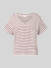 s.Oliver RED LABEL Relaxed Fit T-Shirt aus reiner Baumwolle Bordeaux