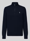 Polo Ralph Lauren Regular fit schipperstrui van puur katoen Marineblauw