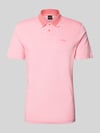 BOSS Orange Relaxed Fit Poloshirt aus reiner Baumwolle Modell 'PEOXFORDNEW' Hellrot