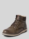 Tom Tailor Schnürstiefel mit Warmfutter Mittelgrau
