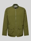 Barbour Jack met opgestikte klepzakken, model 'BEAUMONT' Olijfgroen