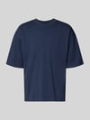 Jake*s Studio Men Relaxed Fit T-Shirt mit Rundhalsausschnitt Marine