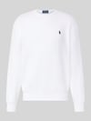 Polo Ralph Lauren Regular Fit Sweatshirt aus Baumwoll-Mix Weiss