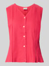 ICHI Weste aus Leinen-Viskose-Mix Modell 'LINNO' Pink