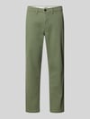 JACK & JONES Straight Fit Chino mit Gesäßtaschen Modell 'Stollie' Oliv