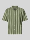 Redefined Rebel Regular Fit Freizeithemd mit Reverskragen Modell 'HOWIE' Oliv
