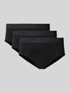 JOOP! COLLECTION Slip mit elastischem Label-Bund im 3er-Pack BLACK