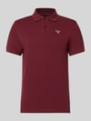 Barbour Regular Fit Poloshirt aus reiner Baumwolle Kirsche