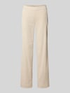 TONI Stoffen broek met elastische band, model 'Jenny' Beige