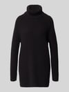 Marc O'Polo DENIM Regular Fit Rollkragenpullover aus Baumwoll-Mix Black