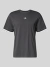 The North Face t-shirt z wyhaftowanym logo Antracytowy