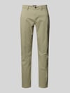 MCNEAL Slim Fit Chino mit Eingrifftaschen Hellgruen