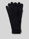 Seeberger Handschuhe aus reinem Kaschmir Black