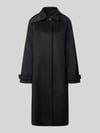 Christian Berg Woman Selection Regular Fit Mantel mit Stehkragen Black