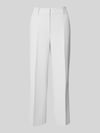 CAMBIO Straight leg stoffen broek met verkort model, model 'CALIFORNIA' Lichtgrijs