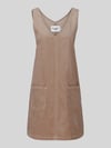 Marc O'Polo DENIM Mini-jurk van corduroy met opgestikte zakken Beige