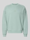 HUGO Regular Fit Sweatshirt aus reiner Baumwolle Modell 'DELASTCREW' Mint