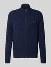 Polo Ralph Lauren Regular Fit Strickjacke aus reiner Wolle Marine
