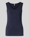 Soyaconcept Top mit V-Ausschnitt Modell 'Marica' Marine