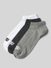 Levi's® Socken mit Label-Detail Modell 'LOW CUT BATWING LOGO' im 3er-Pack Mittelgrau
