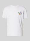 Tommy Jeans Regular Fit T-Shirt aus reiner Baumwolle Hellgrau Melange