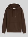 Tom Tailor Denim Regular Fit Hoodie aus Baumwoll-Mix Dunkelbraun