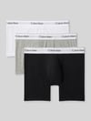 Calvin Klein Underwear Pant & Trunk mit elastischem Label-Bund im 3er-Pack Black