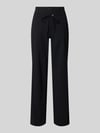 Raffaello Rossi Straight Leg Jogpants aus Hightech Jersey Modell 'CANDICE' Black