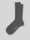 FALKE Socken aus Woll-Mix mit Kaschmir-Anteil Modell 'COSY' Hellgrau