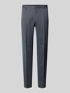 BOSS Regular Fit Anzughose mit Schurwoll-Anteil Modell 'Leon' Blau