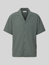 JACK & JONES Freizeithemd mit Knopfleiste Modell 'PABLO' Dunkelgruen