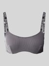 Calvin Klein Underwear Bustier-Bikini-Oberteil mit breiten Label-Trägern Black