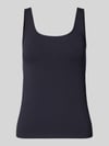Sloggi slim fit tanktop met ronde hals Zwart