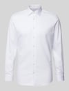 Selected Slim Fit Businesshemd aus Baumwoll-Mix Modell 'FILIP' Weiss