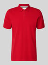 s.Oliver RED LABEL Regular Fit Poloshirt aus reiner Baumwolle Rot