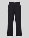 Stehmann Straight Fit Culotte aus Viskose-Mix Modell 'Fenja' Black
