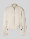 Marc O'Polo Regular Fit Blouson mit Baseball-Kragen Beige