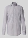 BOSS koszula o kroju slim fit biznesowa z czystej bawełny model 'HANK' Czarny