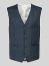Carl Gross Regular Fit Weste mit Schurwoll-Anteil Modell 'Waldo' Marine
