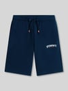 Tommy Hilfiger Kids Regular fit sweatshorts van katoenmix Marineblauw