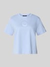 VERO MODA Oversized T-Shirt aus reiner Baumwolle Modell 'SARA METTE' Hellblau