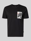 BOSS Orange Regular Fit T-Shirt aus reiner Baumwolle Modell 'TE_BOARD' Black