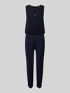 Vera Mont Jumpsuit met strass-steentjes Donkerblauw