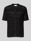 Selected Regular Fit Freizeithemd mit Polokragen Modell 'PALO' Black