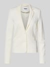ONLY Taillierter Blazer aus Viskose-Mix Modell 'POPTRASH' Offwhite
