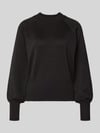 b.young Strickpullover aus Viskose-Mix Modell 'MOBBE' Black